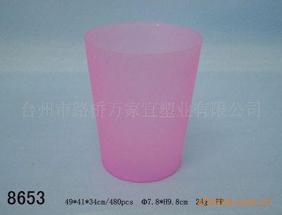 【供應各款塑料杯、塑料水杯、涼水杯等家用塑料制品(圖)】價格,廠家,圖片,杯子,臺州市路橋萬家宜塑業(yè)-